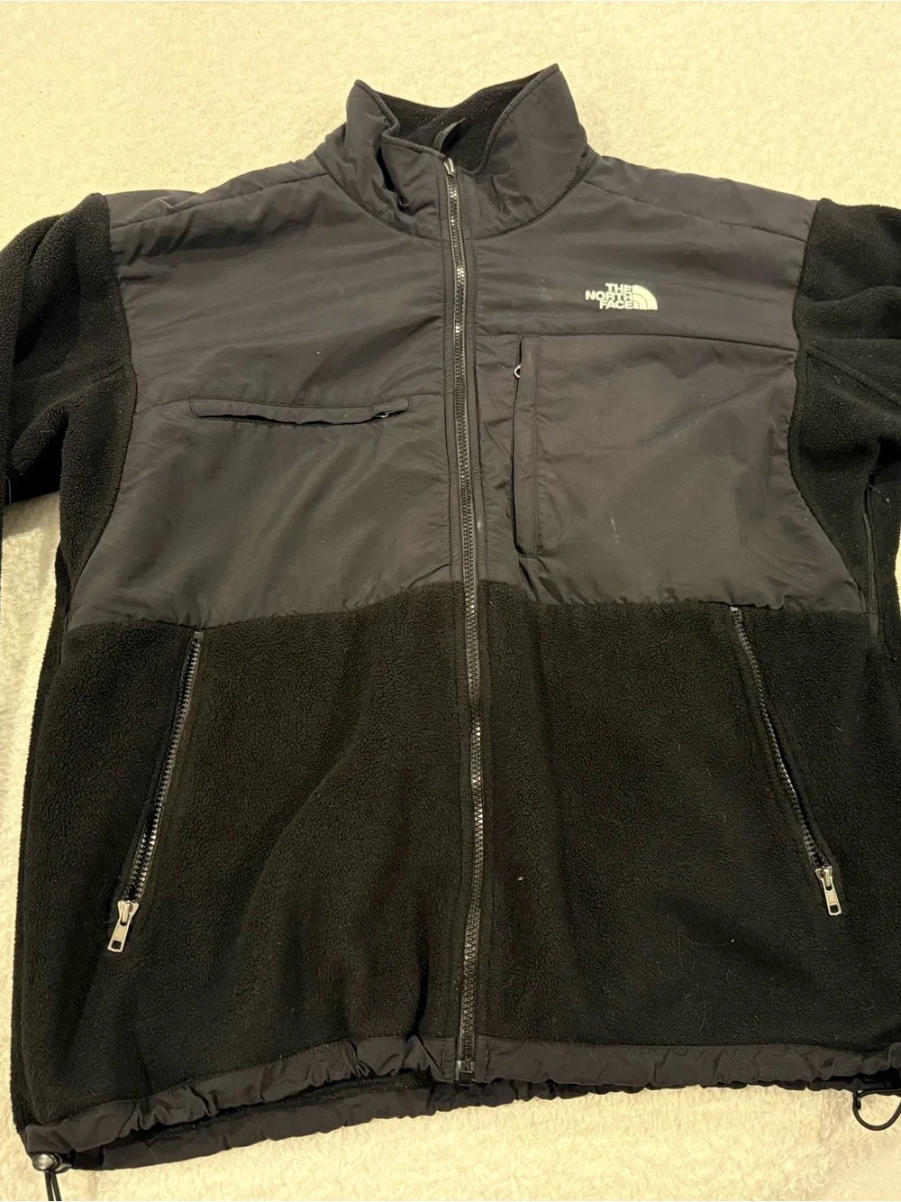 The North Face Men’s Black Two-Tone Fleece Jacket